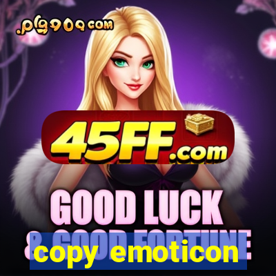 copy emoticon